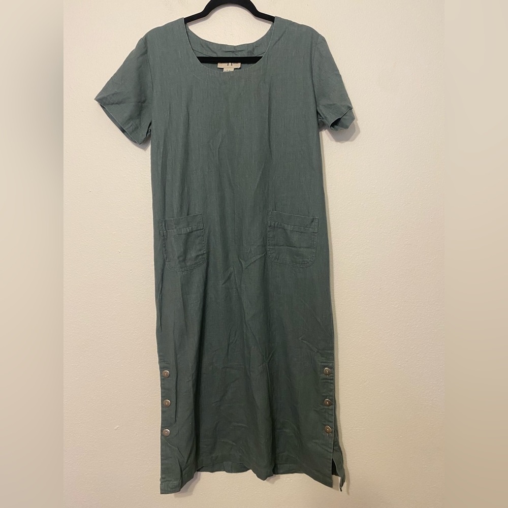 TY Original Wear Linen Blend Maxi  Dress